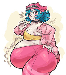 Marnie attempting to hold down a job