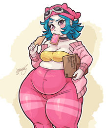 Marnie eating her favorite snack!